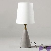 Настольная лампа Concrete Stone Table Lamp Cone