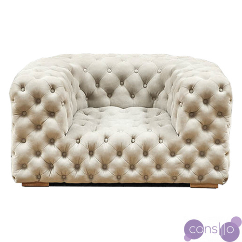 Кресло Soho Tufted Milk Armchair
