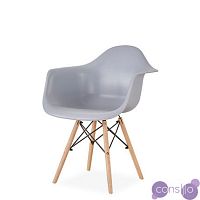 Стул-кресло DAW Eames by Vitra (серый)