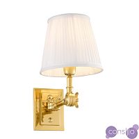 Бра Wall Lamp Wentworth Single Gold+White
