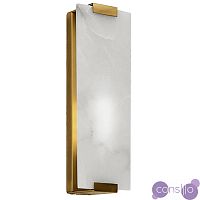 Бра Marble Rectangle Wall Lamp Brass