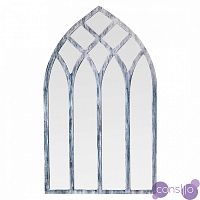 Зеркало-арка состареное Cathedral White