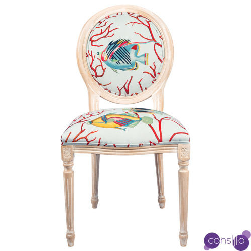 Мягкий стул Seabed Print 3