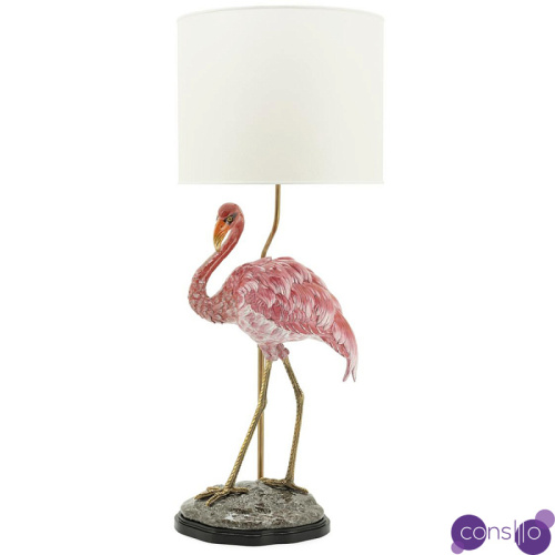 Настольная лампа ABHIKA LAMPTABLE FLAMINGO