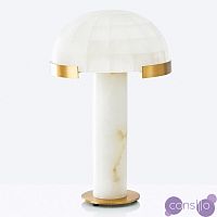 Настольная лампа Melange Lamp marble cubes designed by Kelly Wearstler