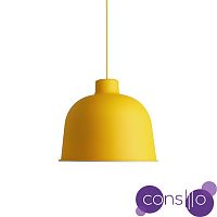 Подвесной дизайнерский светильник Grain by Muuto D21 (желтый)