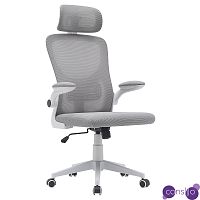 Кресло для компьютерного стола Easement Grey&White