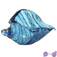 Статуэтка Glass Blue Shell