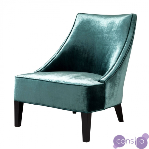 Кресло Eichholtz Chair Dulwich Turquoise