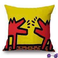 Подушка Keith Haring 1