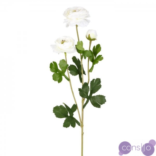 Декоративный искусственный цветок White Peony Rose
