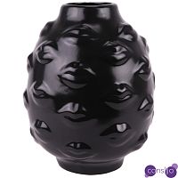 Ваза GILDED GALA ROUND BLACK Vase