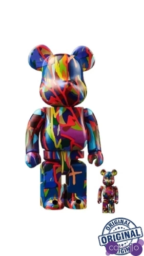 Bearbrick x Kaws Tension 400% (28cm)