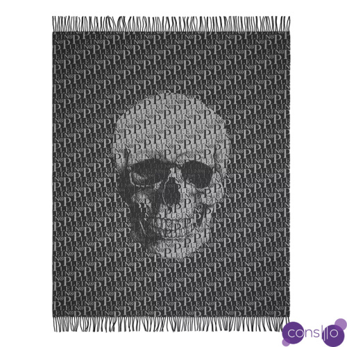 Плед Philipp Plein Plaid Cashmere Plein