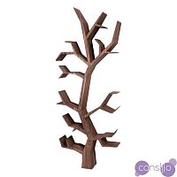 Стеллаж деревянный дизайнерский орех Дерево от Odingeniy