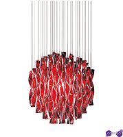 Подвесной дизайнерский светильник AURA by AXO LIGHT D 45 cm (красный)