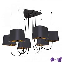 Люстра Designheure Lighting Black 6 плафонов