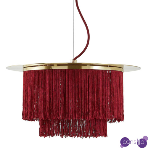 Люстра Houtique Chandelier Burgundy