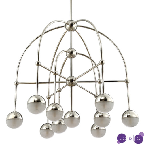 Люстра Heidy Chrome Chandelier 10