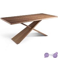 Обеденный стол деревянный 200 см GOB-N5452 от Angel Cerda