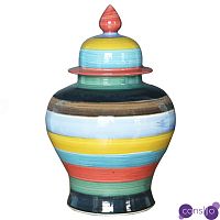 Ваза Colored Stripes Rainbow Vase