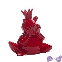 Статуэтка "Лягушка-Королева" (красная) D2020красная