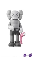 KAWS GREY COMPANION VERSION PINK.37CM