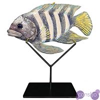 Статуэтка на подставке Striped Fish