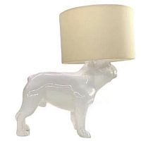Настольная лампа COLLECTION OF DOGS с абажуром Бульдог
