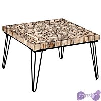 Кофейный стол Tree Cuts square coffee table