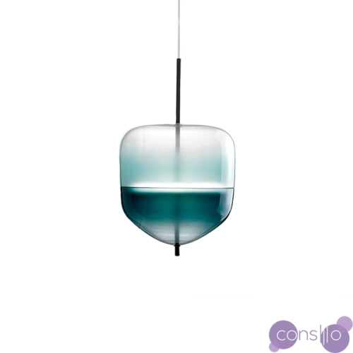 Подвесной светильник копия Flow[T] S4 by Nao Tamura (Wonderglass) (синий)