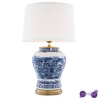 Настольная лампа Eichholtz Table Lamp Chinese Blue