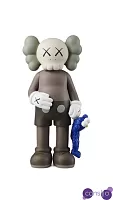 KAWS BROWN COMPANION VERSION BLUE 37CM