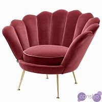 Кресло Eichholtz Chair Trapezium Wine Red