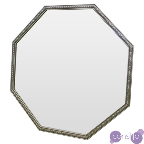 Зеркало серебряное восьмиугольное Spirituel