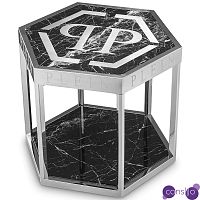 Приставной стол Philipp Plein Side Table Billionaire Chrome