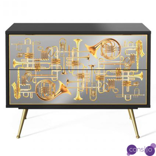 Комод Seletti Chest of Two Drawers Trumpets