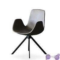 Стул-кресло Fixa by Light Room (серый/экокожа)