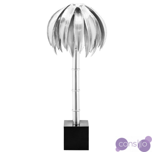 Настольная лампа TABLE LAMP PALMERY Silver