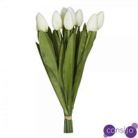 Декоративный искусственный цветок Bouquet Of White Tulips