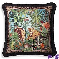 Подушка Philipp Plein Cushion Silk Exotic 50 x 50