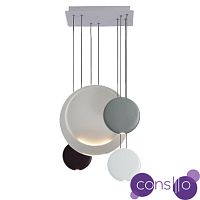 Подвесной дизайнерский светильник Cosmos Luna by Vibia (4 плафона)