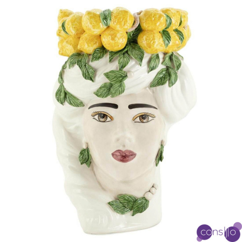 Ваза VASE LEMON HEAD LADY BIG