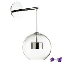 Бра Transparent Bubble Sconce chromium