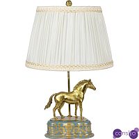 Настольная лампа из фарфора Лошадь Frodi