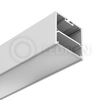 Профиль накладной,подвесной арт.13305(W) Ledron алюминиевый для светодиодных лент
