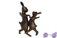 Статуэтка "Танцующие кролики" D1831