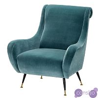 Eichholtz Chair Giardino turquoise Кресло