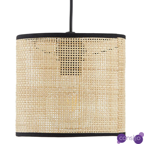 Подвесной светильник Ottar Wicker beige black