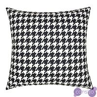 Декоративная подушка Black and White Pattern #6